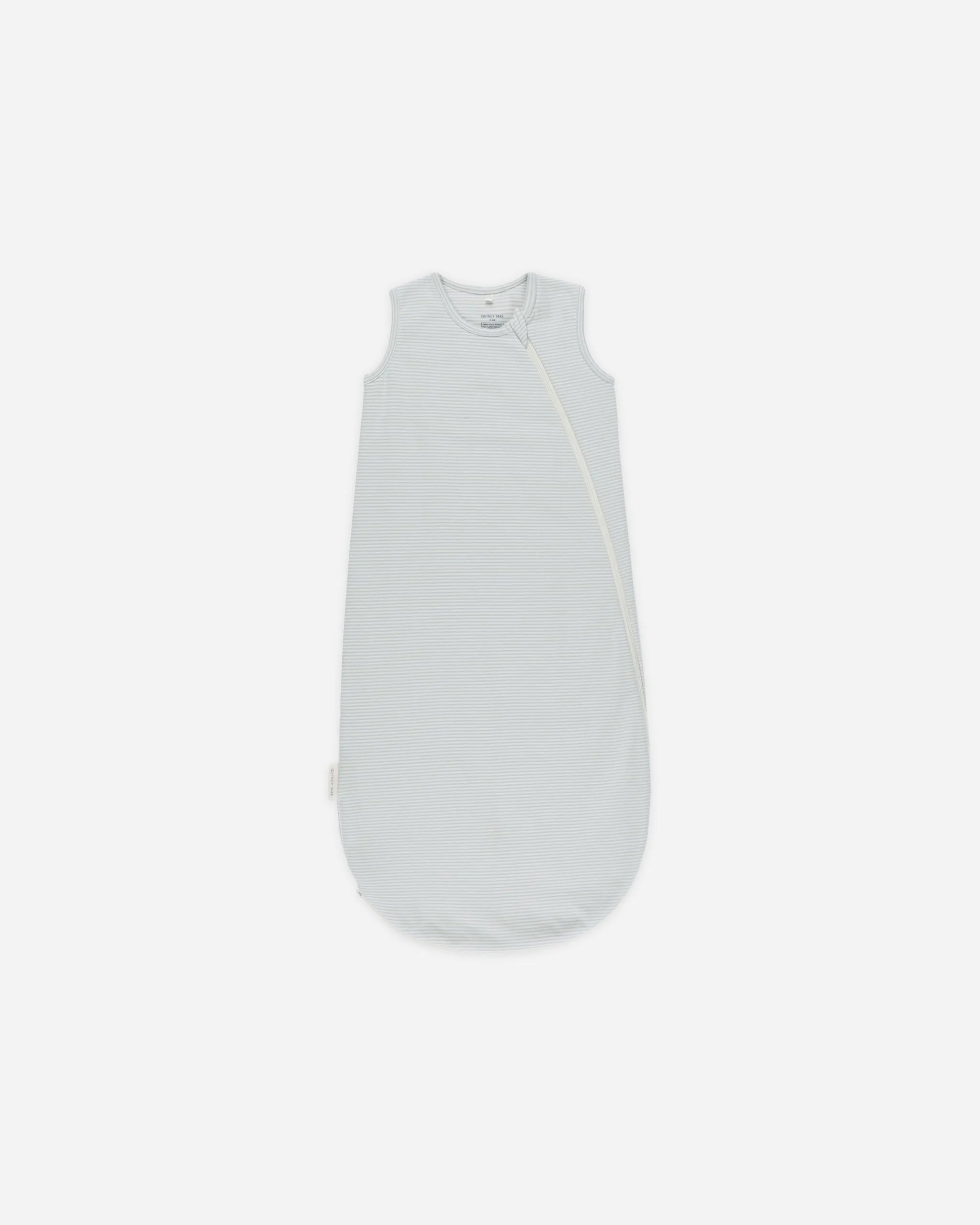 -Jersey Sleep Bag || Sky Micro Stripe-