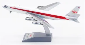 1 200 for Trans World Airline TWA Boeing B707-100 Simulated Airliner Model Hand-Figure Ornaments Miniatures Set