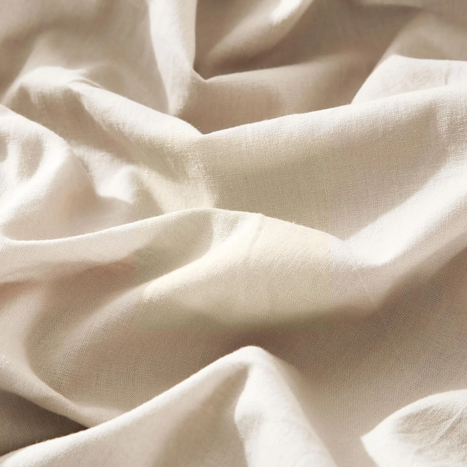 100% Linen Duvet Cover, Pure French Flax Linen Duvet Cover King, Breathable Soft Durable Luxury with 8 Corner Ties and Zipper Closure - Nature Linen 3 Pieces (1 Duvet Cover 2 Pillowcases)