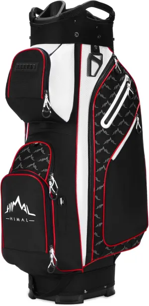 14 Way Golf Cart Bag Featuring Full-Length Divider Top and Multiple Pockets, Golf Bag for Men with Handles and Rain Cover