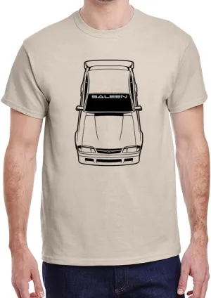 1987-93 Saleen 5.0 Mustang Foxbody Hatchback Design Classic Print Tshirt