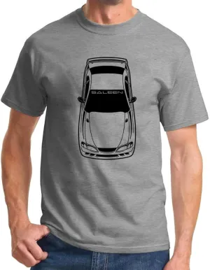 1994-98 Saleen Mustang Hardtop Design Classic Print Tshirt