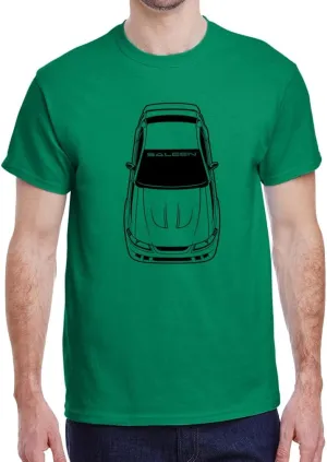 1999-04 Saleen Mustang S302 S351 Hardtop Design Classic Print Tshirt