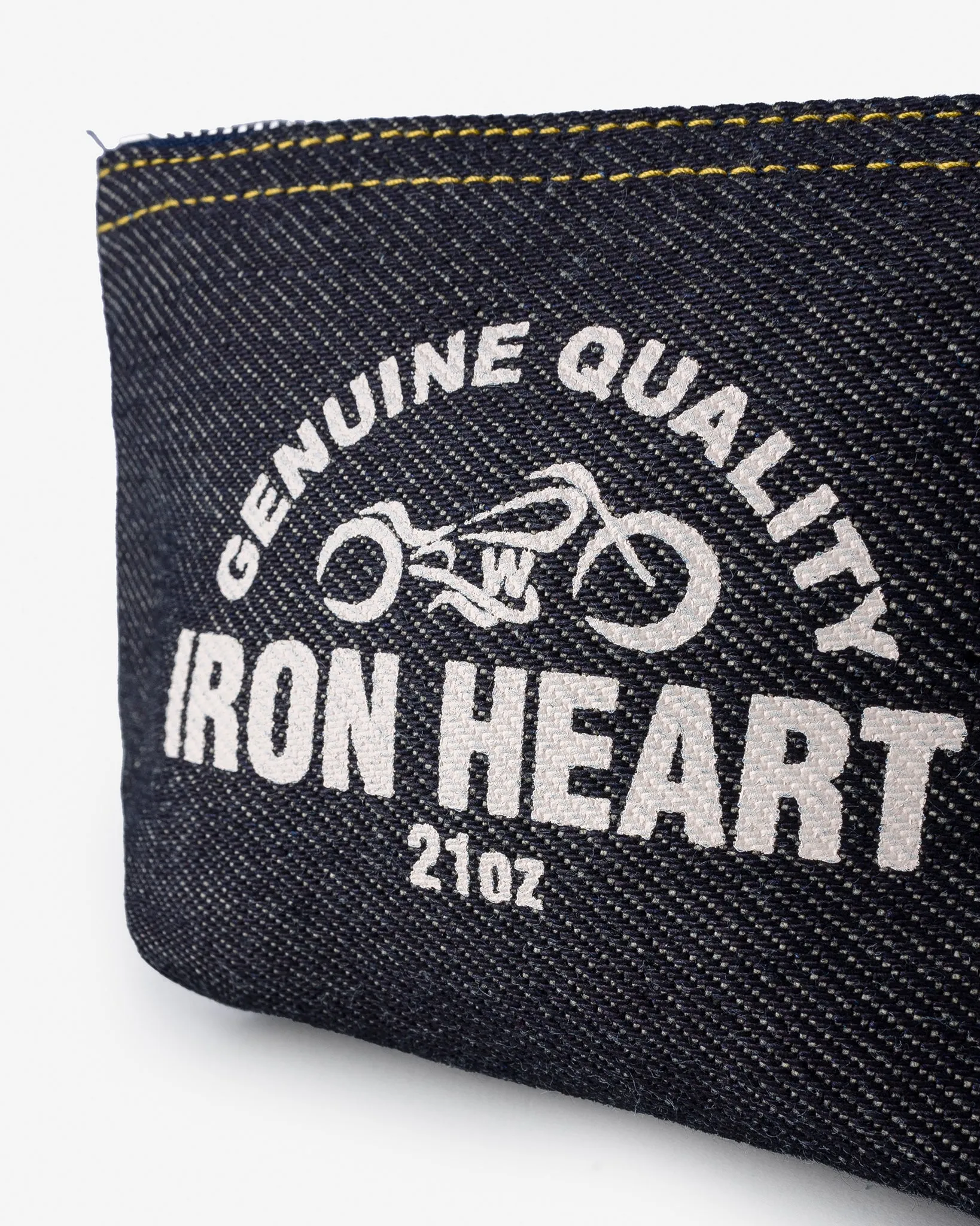 21oz Selvedge Denim Zip-Up Pouch