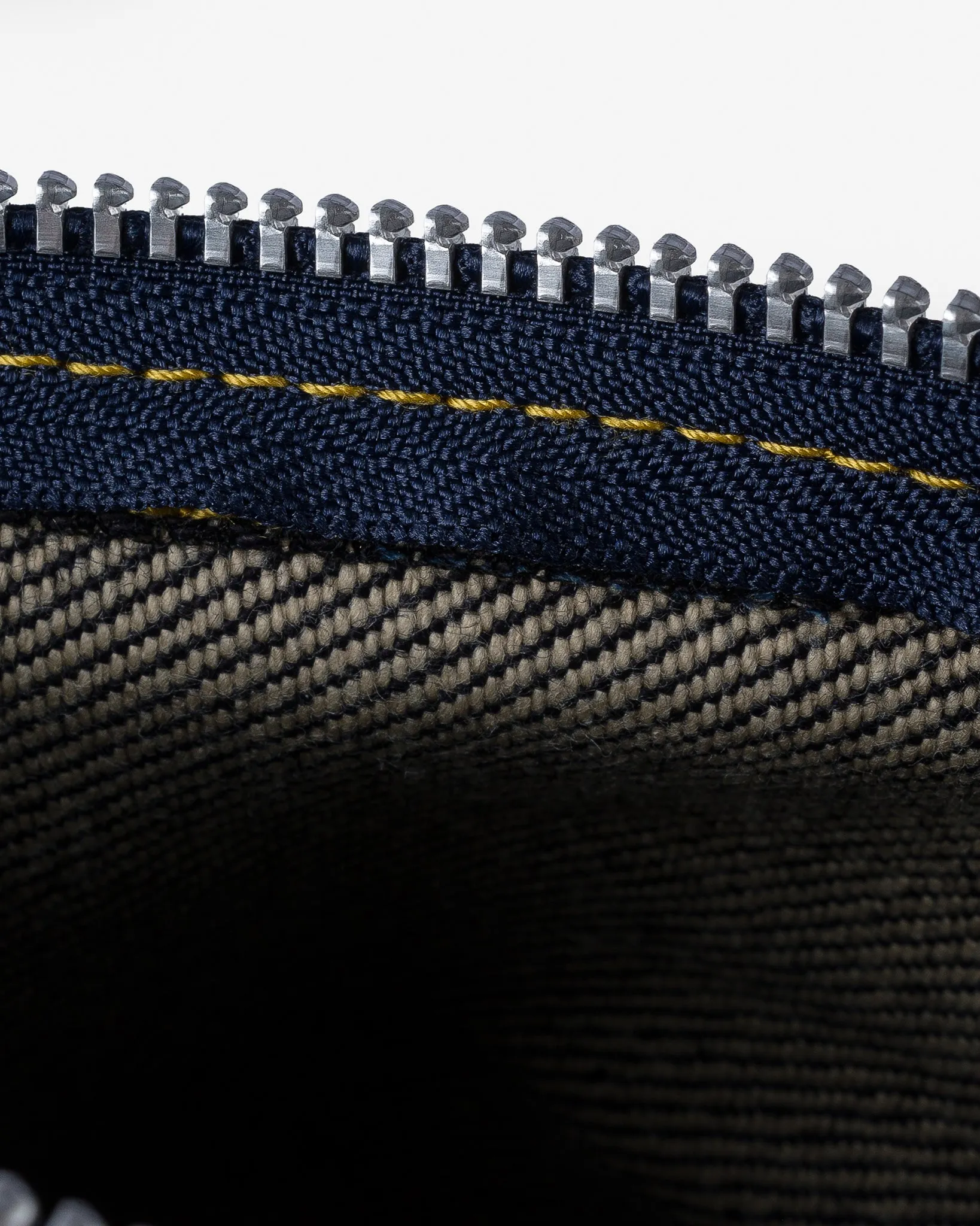 21oz Selvedge Denim Zip-Up Pouch