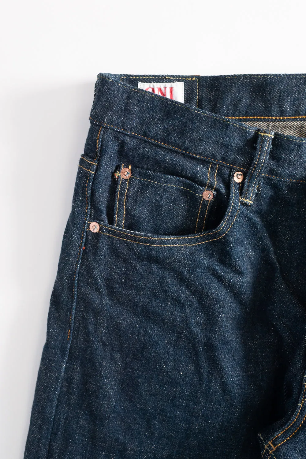 266ZR-KABEG - 20oz "Secret Kabuki Kakishibu Beige" Selvedge Denim - Relax Straight Fit
