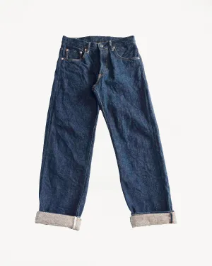 266ZR-KABEG - 20oz "Secret Kabuki Kakishibu Beige" Selvedge Denim - Relax Straight Fit