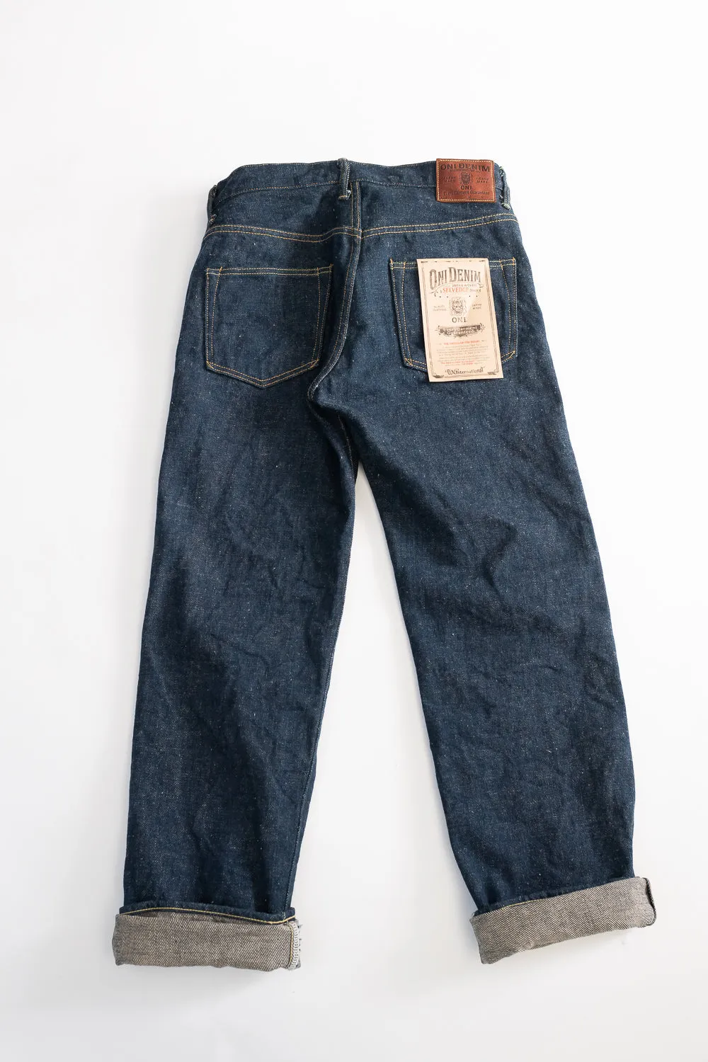 266ZR-KABEG - 20oz "Secret Kabuki Kakishibu Beige" Selvedge Denim - Relax Straight Fit