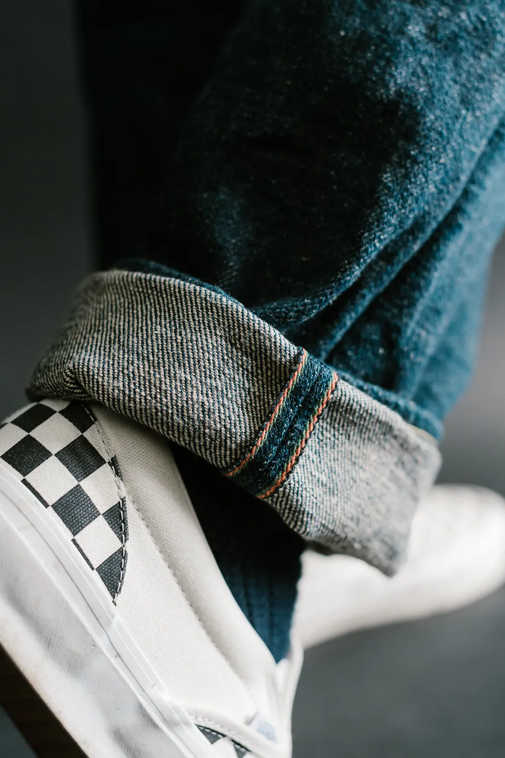 266ZR-KABEG - 20oz "Secret Kabuki Kakishibu Beige" Selvedge Denim - Relax Straight Fit