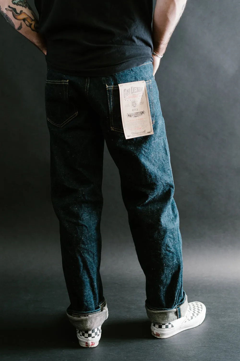 266ZR-KABEG - 20oz "Secret Kabuki Kakishibu Beige" Selvedge Denim - Relax Straight Fit