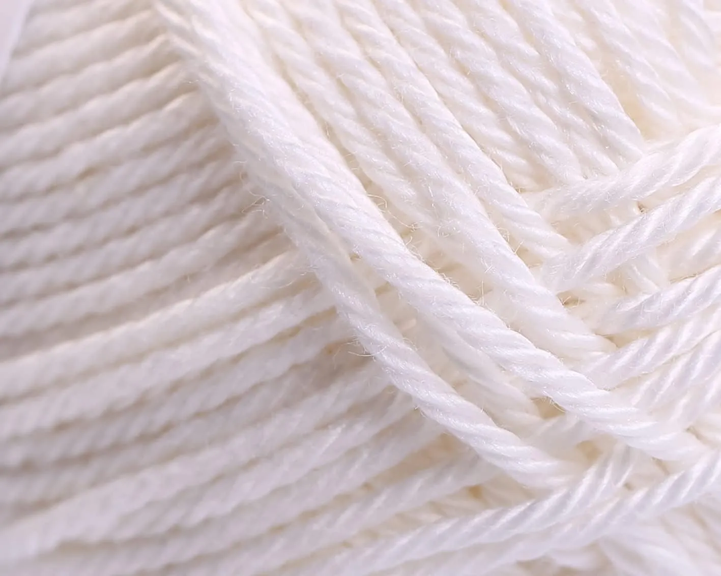 3 Skein SMC Catania Originals Cotton Yarn, Total 5.28 Oz. 100% Cotton, Each 1.76 Oz (50g) / 136 Yrds (125 m), Fine-Sport 2 (9801210-00105 - Light Cream, 3 Pack)