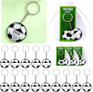 30 Sets Sport Team Party Favors Acrylic DIY Name Keychains Soccer Softball Baseball Keychain Gift for Birthday Party Reward