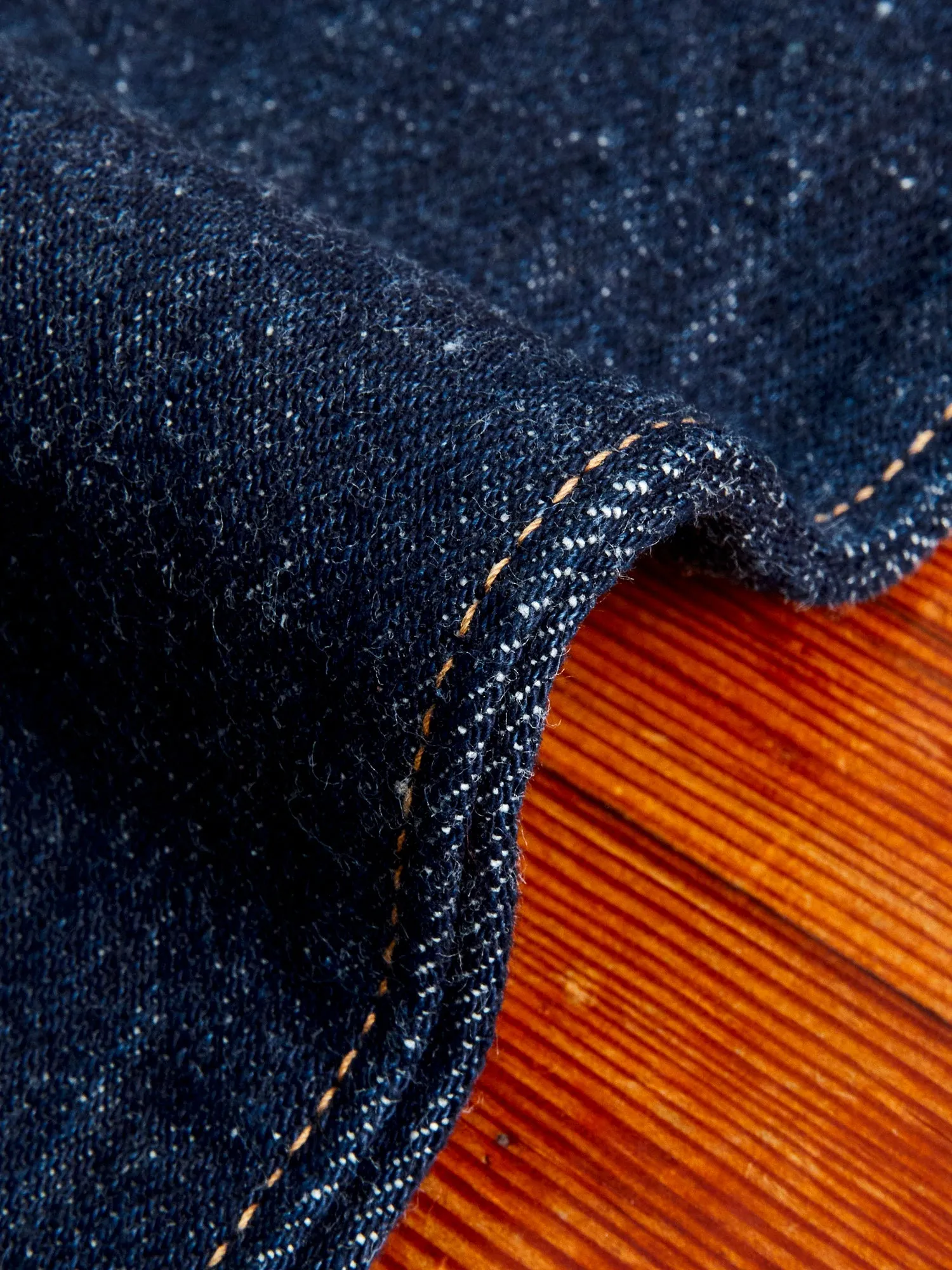 800XX 14.5oz Rinsed Selvedge Denim - Regular Straight Fit