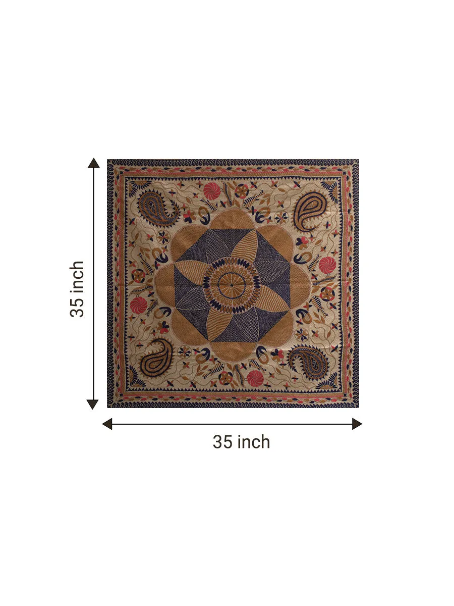 A Celebration of Nature and Life in Kantha by Mahamaya Sikdar