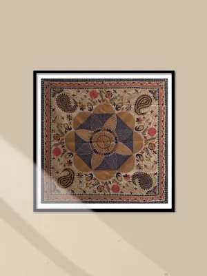 A Celebration of Nature and Life in Kantha by Mahamaya Sikdar