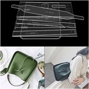 AAB-208 Handbag Shoulder Bag Acrylic Template Leather Pattern Acrylic Leather Pattern Leather Templates for Shoulder Bags