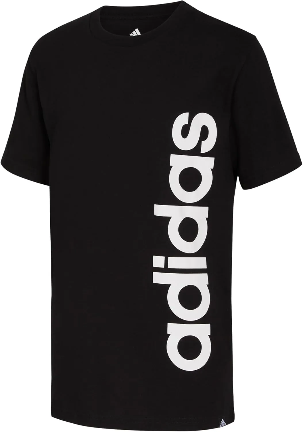 adidas Boys' Short Sleeve Cotton Jersey Logo T-Shirt Tee