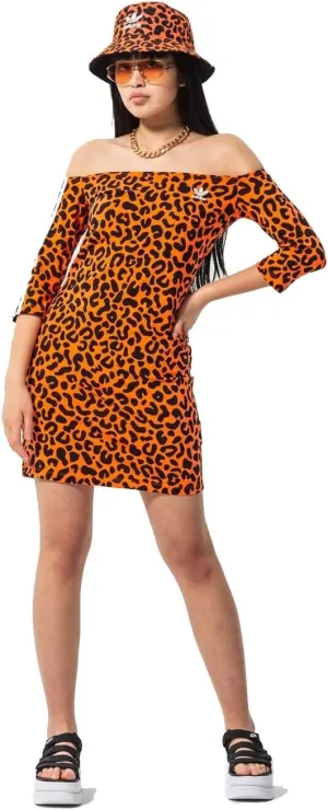 adidas Originals Womens Leopard Print Dress