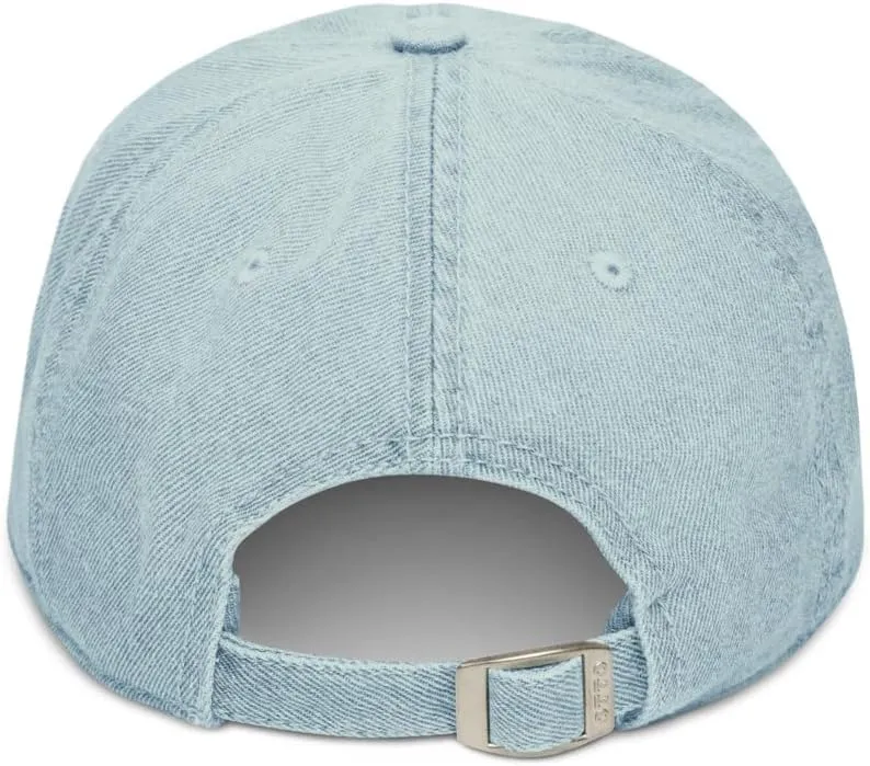 ALO Airport Hat (Embroidered Denim Cap) Flying to Waterloo Airport Gift