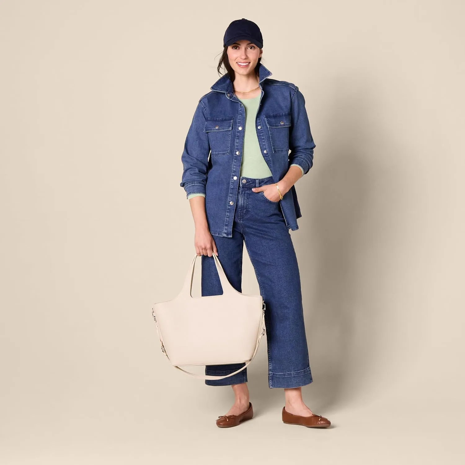 Amazon Essentials Women's Soft Tote Bag