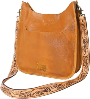 American Darling Large Crossbody Genuine Leather women bag western handbag purse