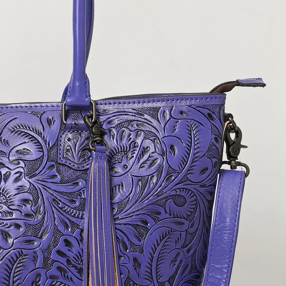 American Darling Tote Hand Tooled Genuine Leather Women Bag Western Handbag Purse | Western Tote Bag | Travel Tote Bags