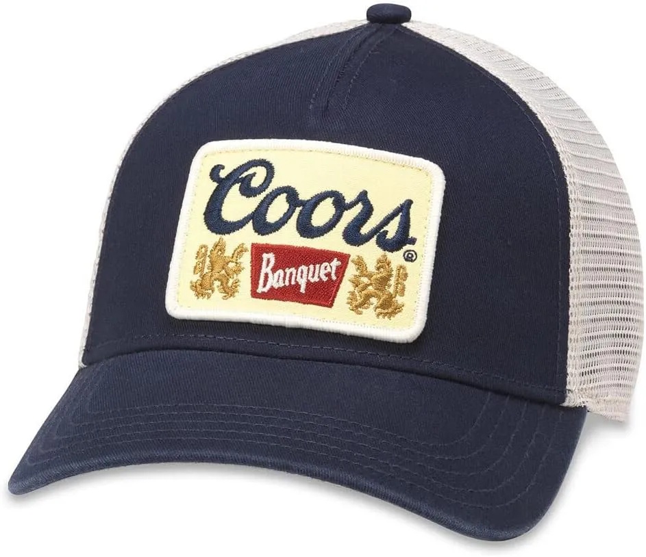 AMERICAN NEEDLE Coors Banquet Beer Patch Unisex Adjustable Snapback Baseball Hat
