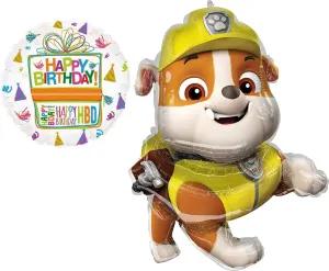 Anagram 32"" Rubble Super Shape Foil Balloon, BQ_4153