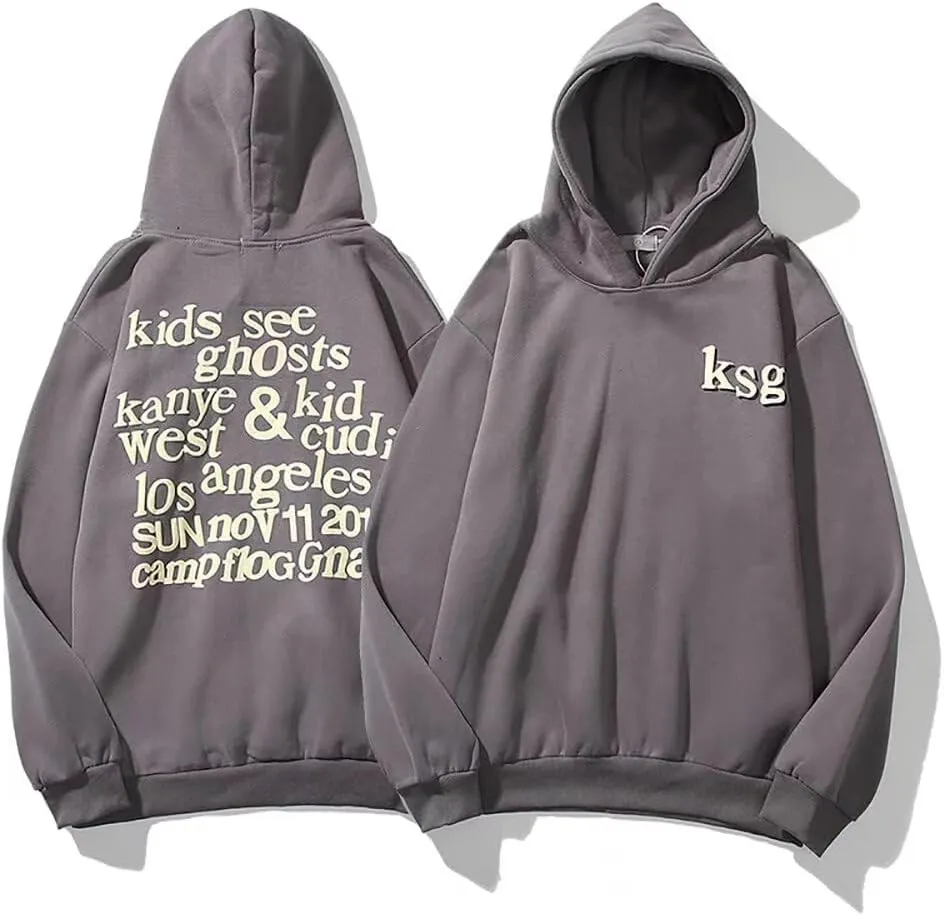 AONUOWE Unisex Hoodie Lucky Me I See Hoodie Hip Hop Sweatshirts Couple Pullover Tops