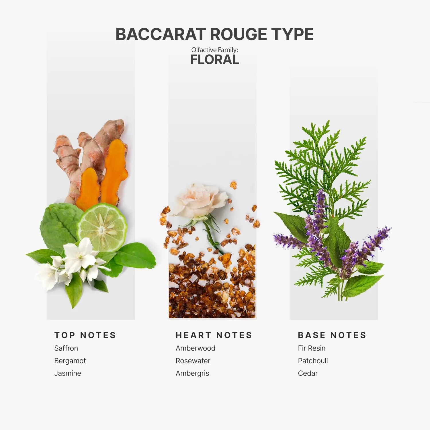 AromaPlan Natural luxurious Room Spray & Car Fragrance Kit, Inspired by Bacc. Rouge-Concentrated, Non-Toxic, Odor Eliminator & Long Lasting- Spray Air Freshener- Home,Car - 5 Star Hotel (100&30 ml)
