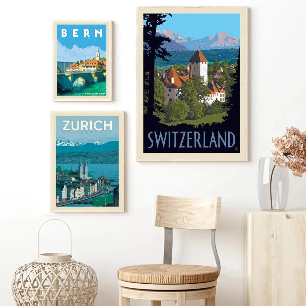 Art Gallery Custom Decorative Painting Canvas