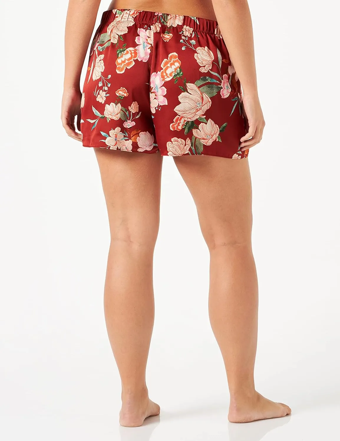 Aubade womens Sweet Folk Silk and Lace Nightwear Shorty