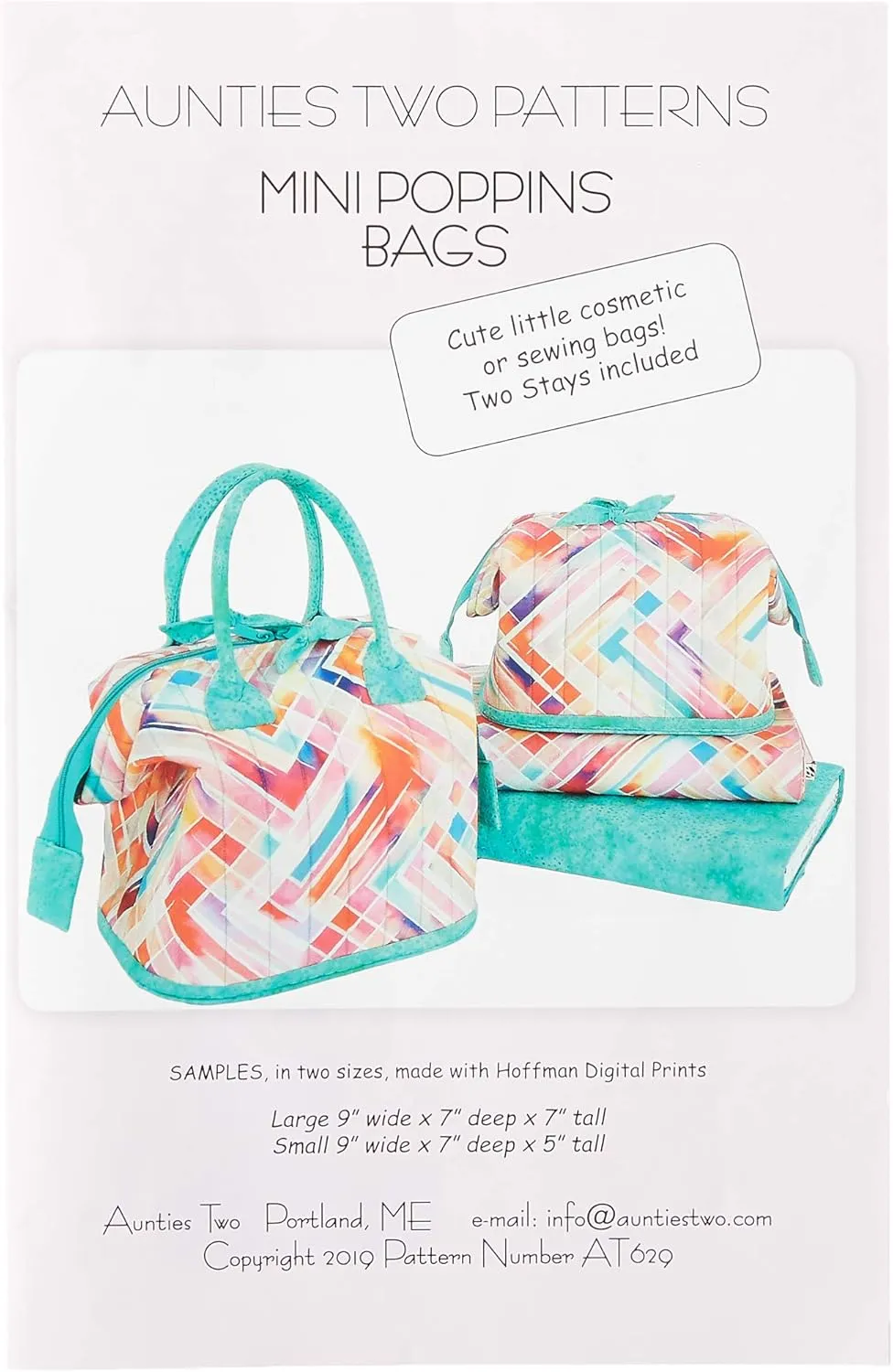 Aunties Two Mini Poppins Bag Ptrn, None