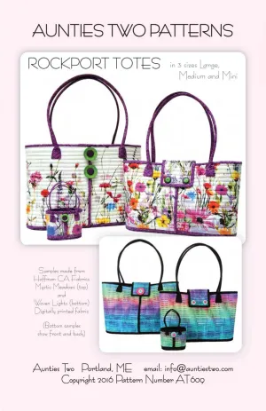 Aunties Two- Rockport Tote Pattern