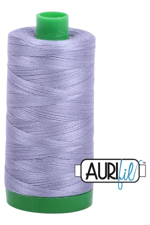 Aurifil Mako 40wt 2-ply Cotton 1000 m (1094 yd.) spool - 2524 Grey Violet