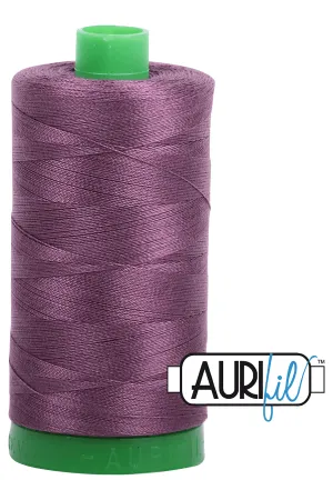 Aurifil Mako 40wt 2-ply Cotton 1000 m (1094 yd.) spool - 2568 Mulberry