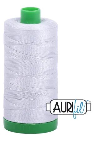 Aurifil Mako 40wt 2-ply Cotton 1000 m (1094 yd.) spool - 2600 Dove