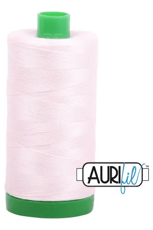 Aurifil Mako 40wt 2-ply Cotton 1000 m (1094 yd.) spool - 6723 Fairy Floss