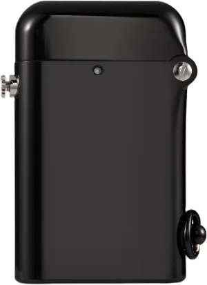 Automatic Ignition Cigar Lighter with Safety Lock,Reusable Kerosene Flame,Luxury Gift Box for Father’s Day & Camping,Thorens Gen 2 Double Claw Glossy Black,2025