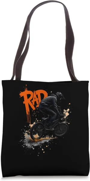 Awesome Rad BMX Trick Tote Bag