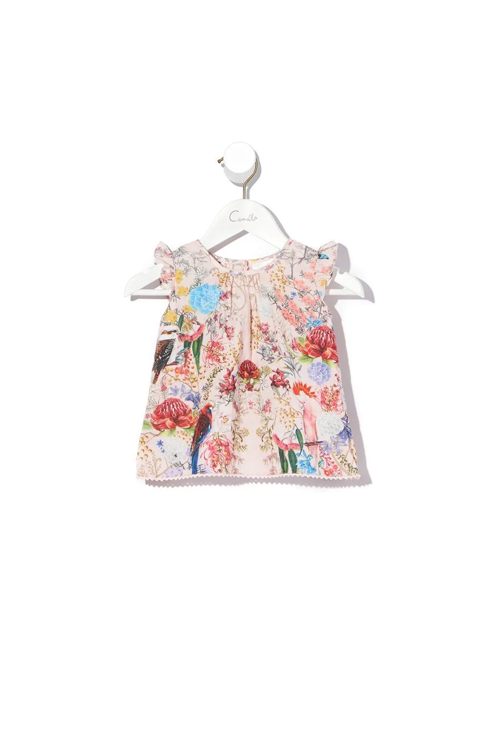 BABIES TOP AND BLOOMER SET LITTLE LAMINGTON