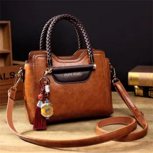 Bag Famous Handbags Leather Genuine All-in-one Compatible Women