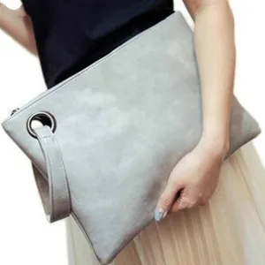 Bag Handbag Women's Evening Bag Handbag Female Curated collection Special members discount Damskie Envelope Zipper Bag Torebki Leather Clutch Women Clutches Fashion Solid