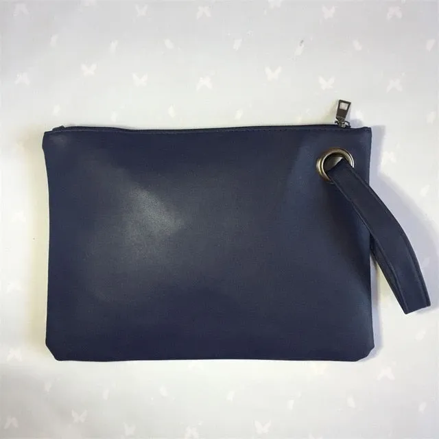 Bag Handbag Women's Evening Bag Handbag Female Curated collection Special members discount Damskie Envelope Zipper Bag Torebki Leather Clutch Women Clutches Fashion Solid
