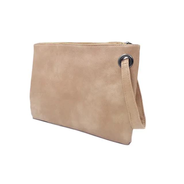 Bag Handbag Women's Evening Bag Handbag Female Curated collection Special members discount Damskie Envelope Zipper Bag Torebki Leather Clutch Women Clutches Fashion Solid