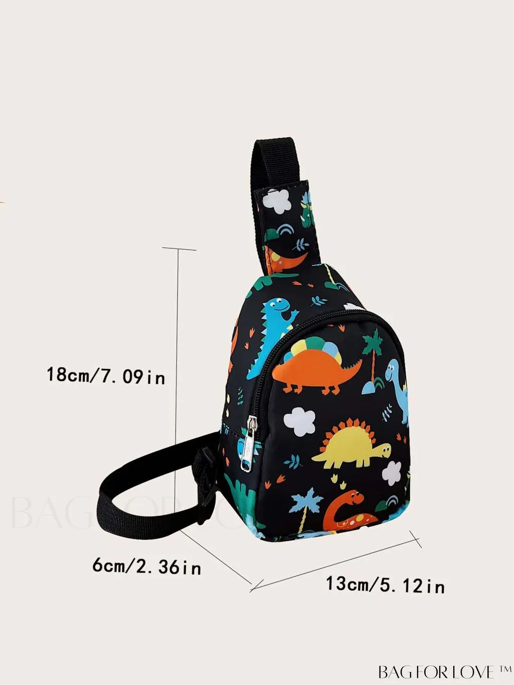 BagForLove - Adorable Cartoon Pattern Mini Chest Bag