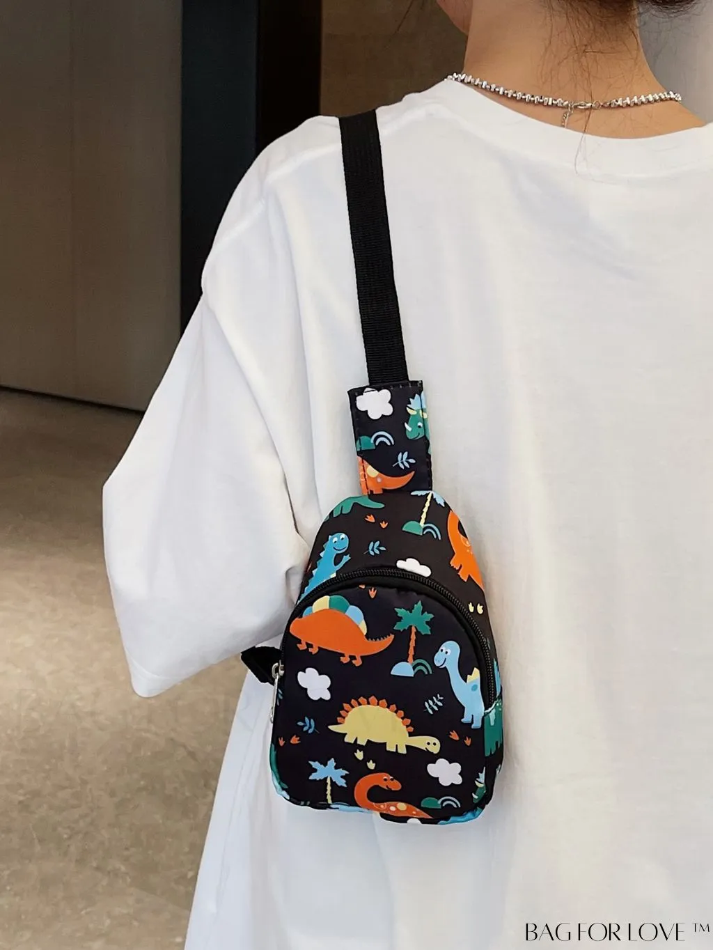 BagForLove - Adorable Cartoon Pattern Mini Chest Bag