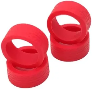 BAIJAC 1/28 K969 K979 K989 K999 P929 Mosquito Car RC Car Racing Pattern Soft Tire (Color : Red)