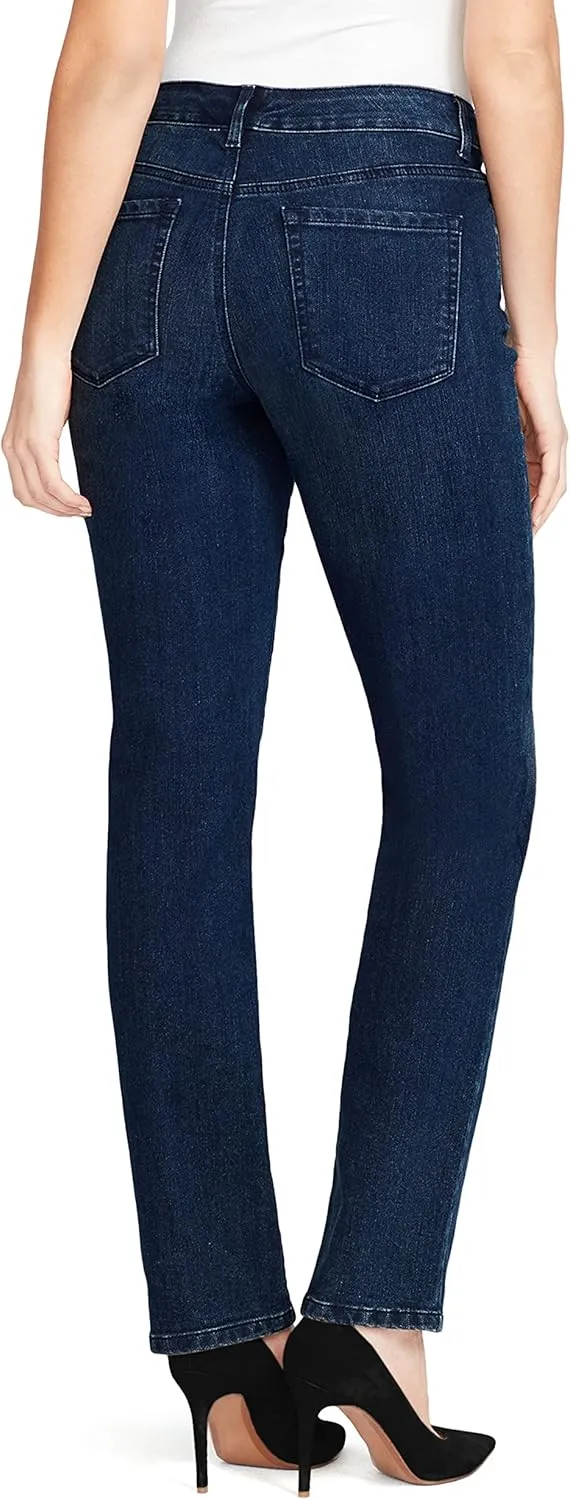 Bandolino Women's Mandie Signature Fit 5 High Rise Jean Plus Size