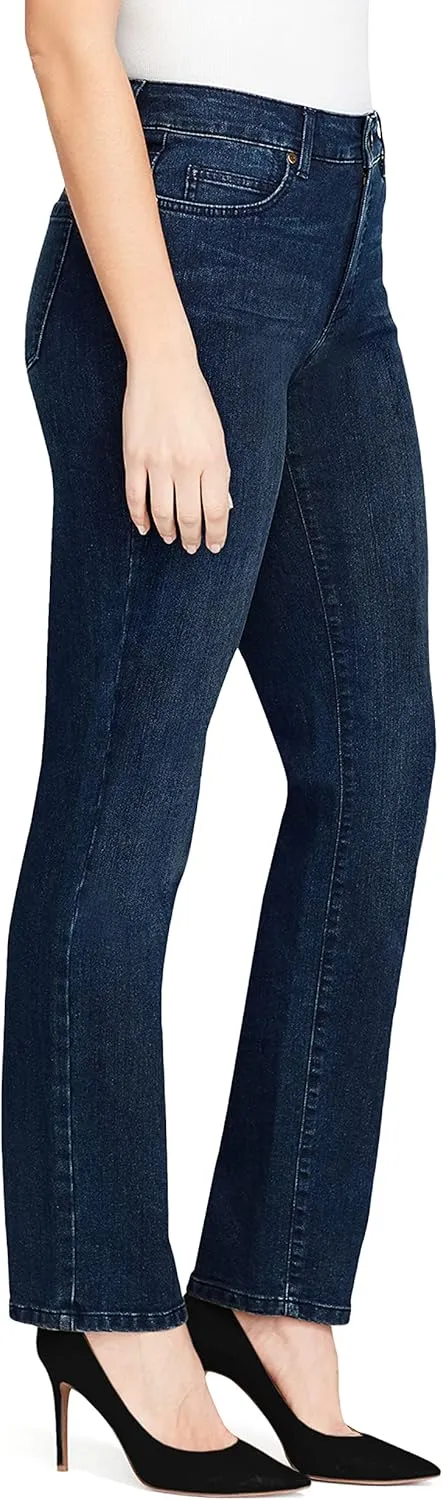 Bandolino Women's Mandie Signature Fit 5 High Rise Jean Plus Size